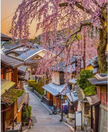 Japan før & nu