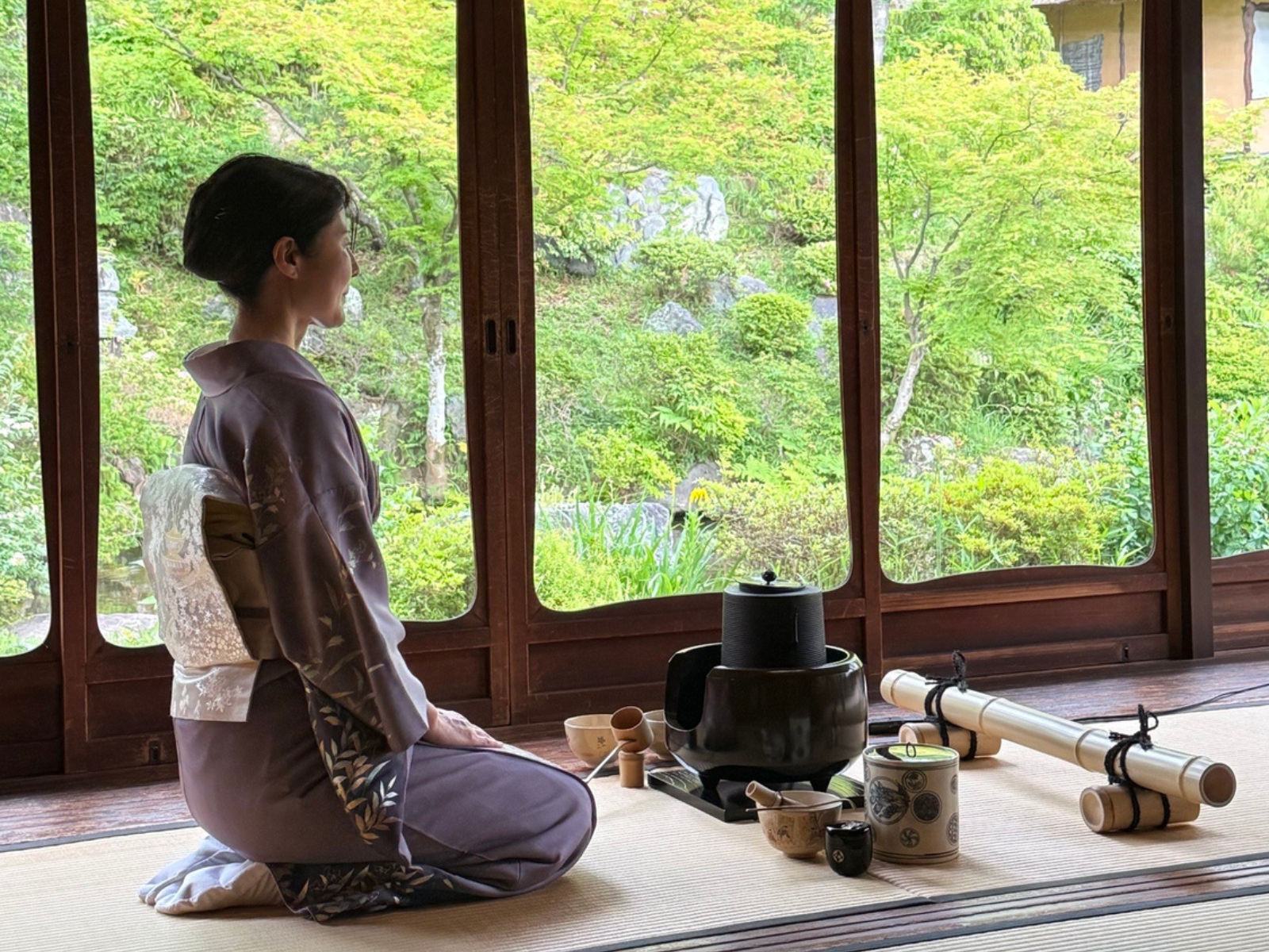 Traditionel teceremoni i Japan