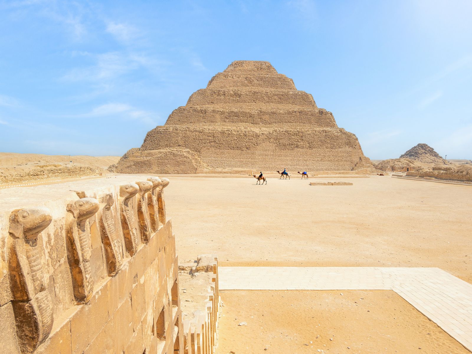 Djosers trinpyramide i Saqqara, Egypten