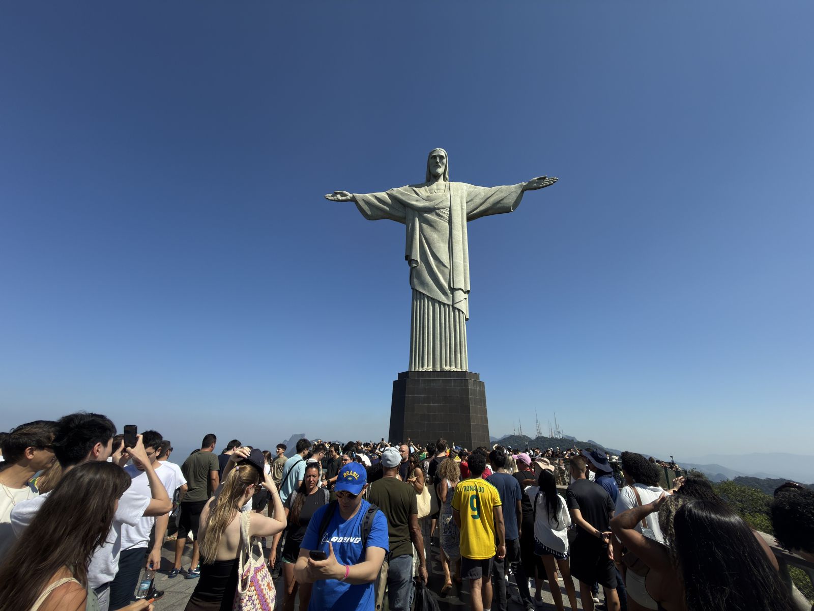 Kristusstatuen i Rio de Janeiro, Brasilien