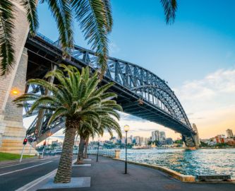 Harbour Bridge i Sydney, Australien