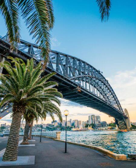 Harbour Bridge i Sydney, Australien