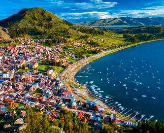 Copacabana, Titicaca-søen, Bolivia