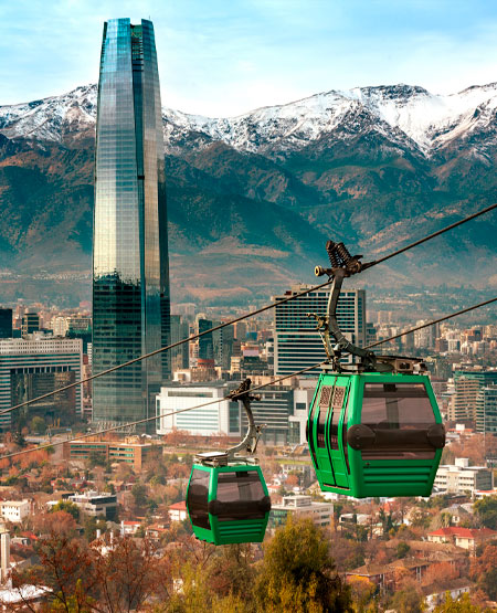 San Cristobal kabelbane, Santiago de Chile