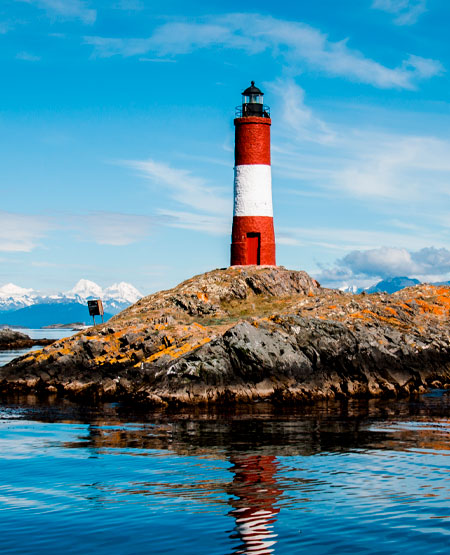 Ushuaia, fyrtårn, Argentina