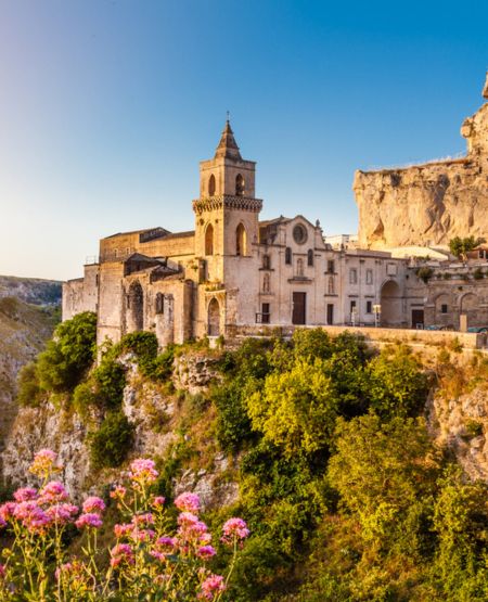 Kirke i Matera, Italien