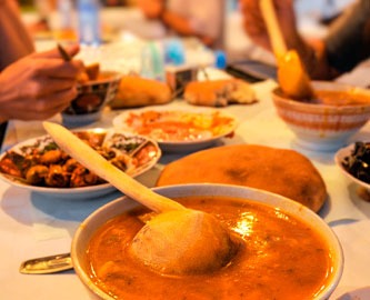 Djemaa El Fna-pladsen, Marrakech, Marokko