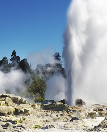Rotorua i New Zealand