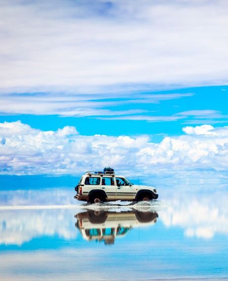 Uyuni saltslette, Bolivia