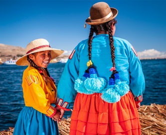 Uros-folket, Titicaca, Peru