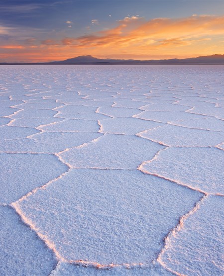 Uyuni saltslette, Bolivia