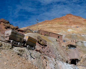 Mine i Potosi, Bolivia