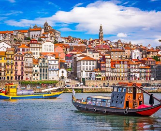 Udsigt over Porto, Portugal