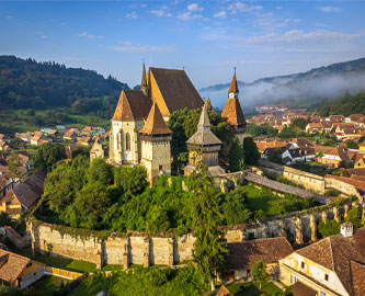 Transylvanien byder på middelalderbyer og smuk natur Transylvanien byder på middelalderbyer og smuk natur