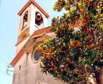 Kirke i Santa Susanna, Spanien