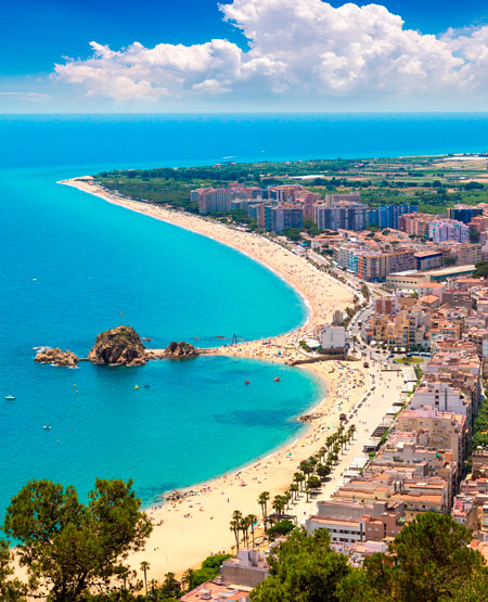 Blanes, Catalonien, Spanien