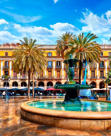 La Rambla, Barcelona, Spanien