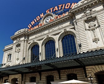 Union station bygningen i Denver