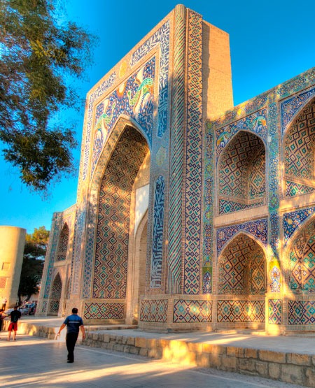 Lyab-i-Hauz, Bukhara, Usbekistan Lyab-i-Hauz, Bukhara, Usbekistan