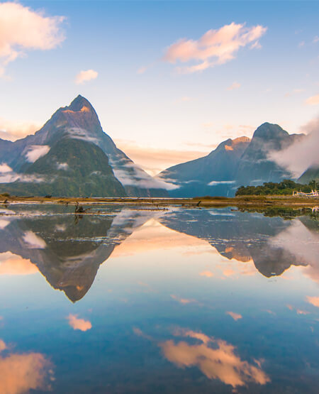Mitre Peak, Fiordland National Park, New Zealand