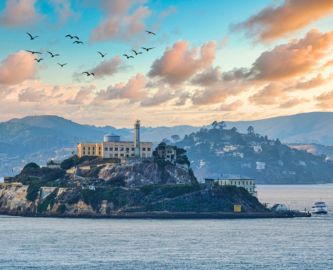 Fængselsøen Alcatraz i San Francisco