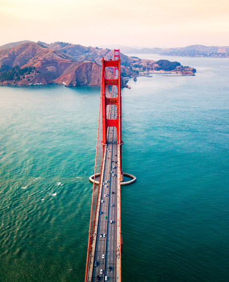 Golden Gate Bridge i San Fransisco