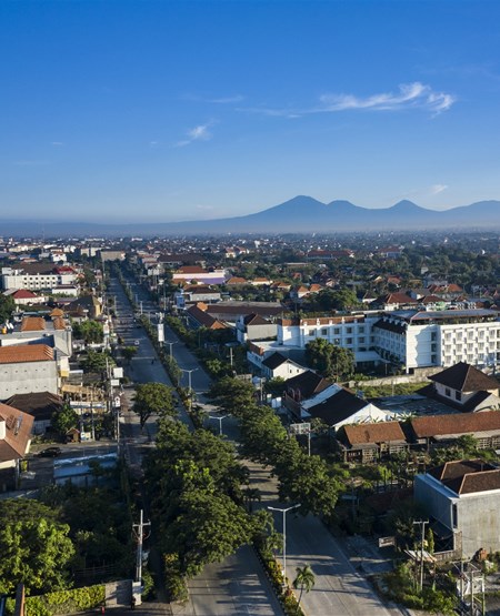 Bybillede af Seminyak på Bali