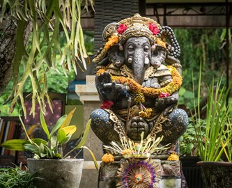 Ganesh Statue i Ubud på Bali