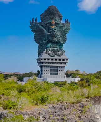 Hindu God GWK statuen i Uluwatu på Bali